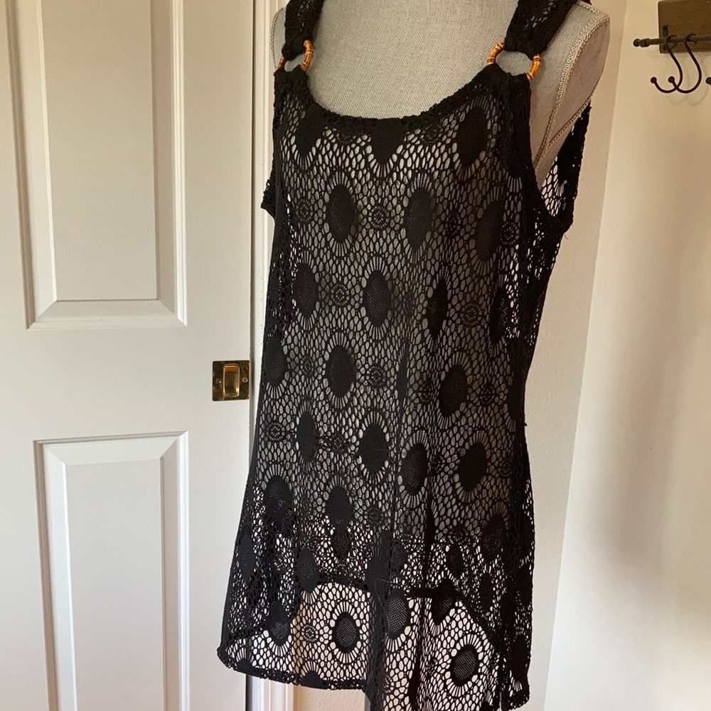 Croft & Barrow swimsuit cover-up, size L